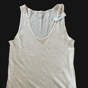 J CREW vintage cotton pale pink tank top NEW! Small